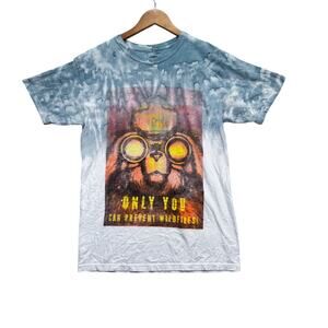 Smokey Bear Only You Can Prevent Wildfires Hippy T Shirt Landmark Project S